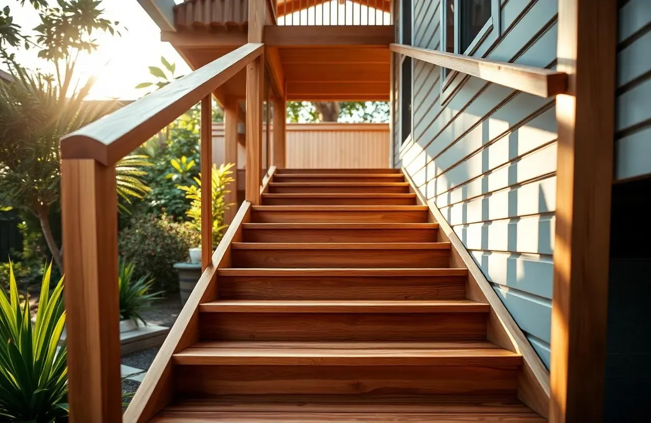 External Stairs by Carpentry Worx — QBCC-licenced carpenter Brisbane & Sunshine Coast